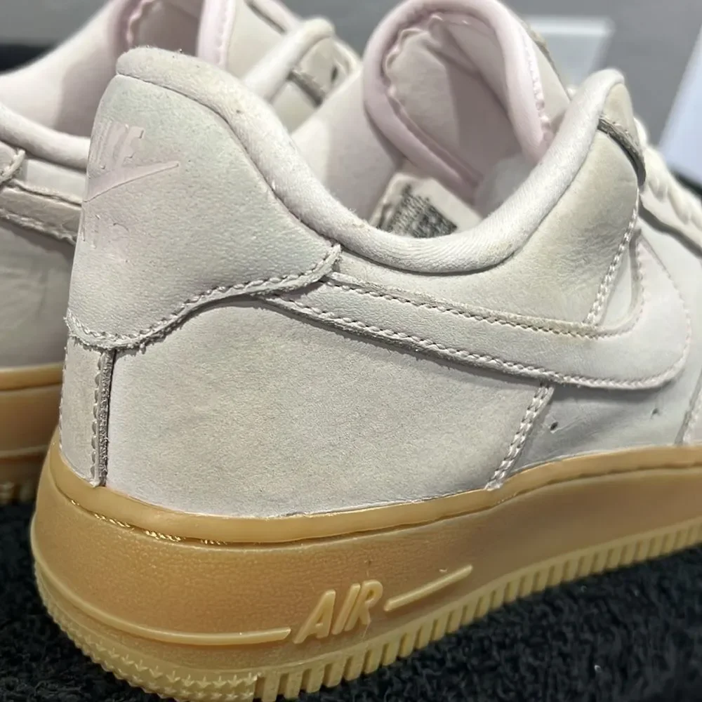 🔥‎ NIKE Air Force 1 Low PRM MF Pearl Pink /Gum Women Sz 7.5 - EXCELLENT